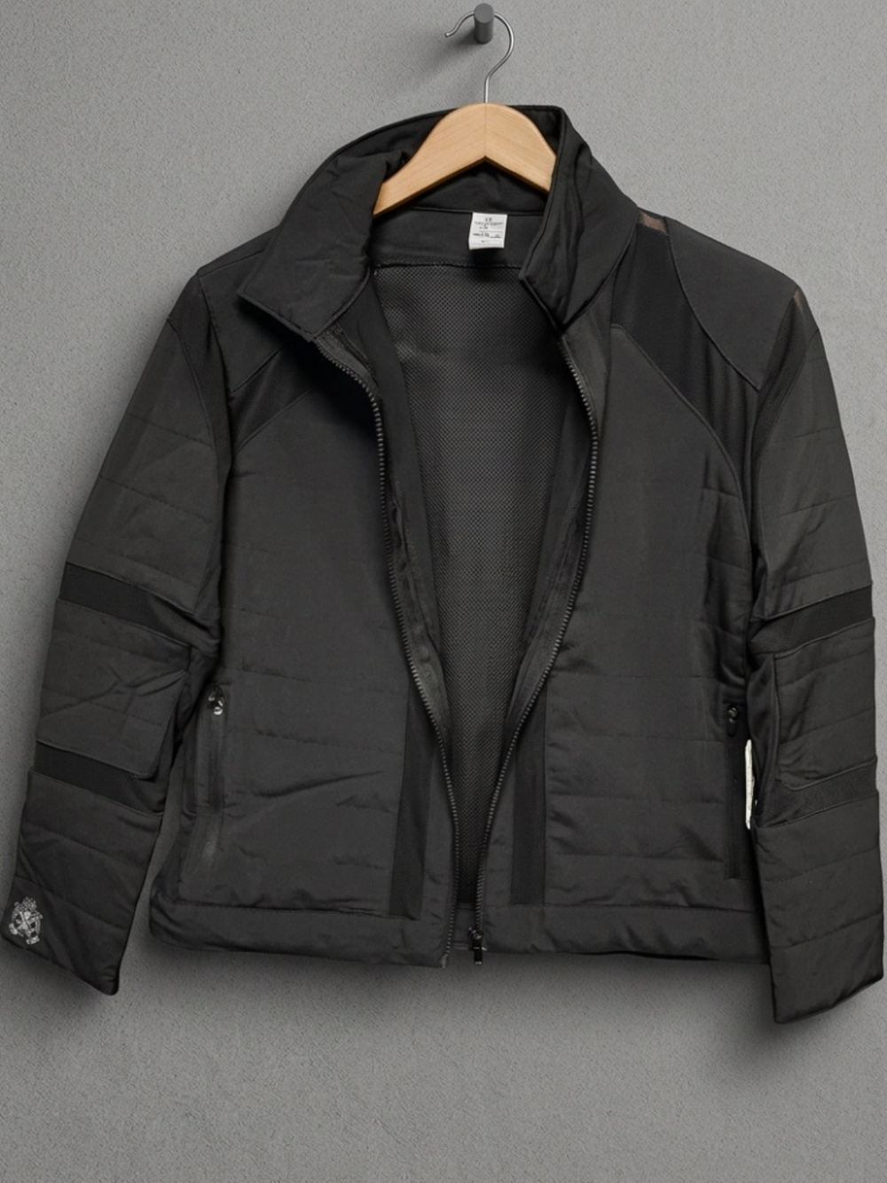 Alexo Athletica x Springfield Armory Mesh Moto Jacket Black M Concealed Carry